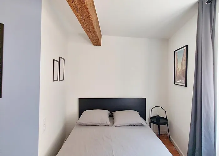 شقة Proche Capitole - Terrasse - Wifi - Tv *